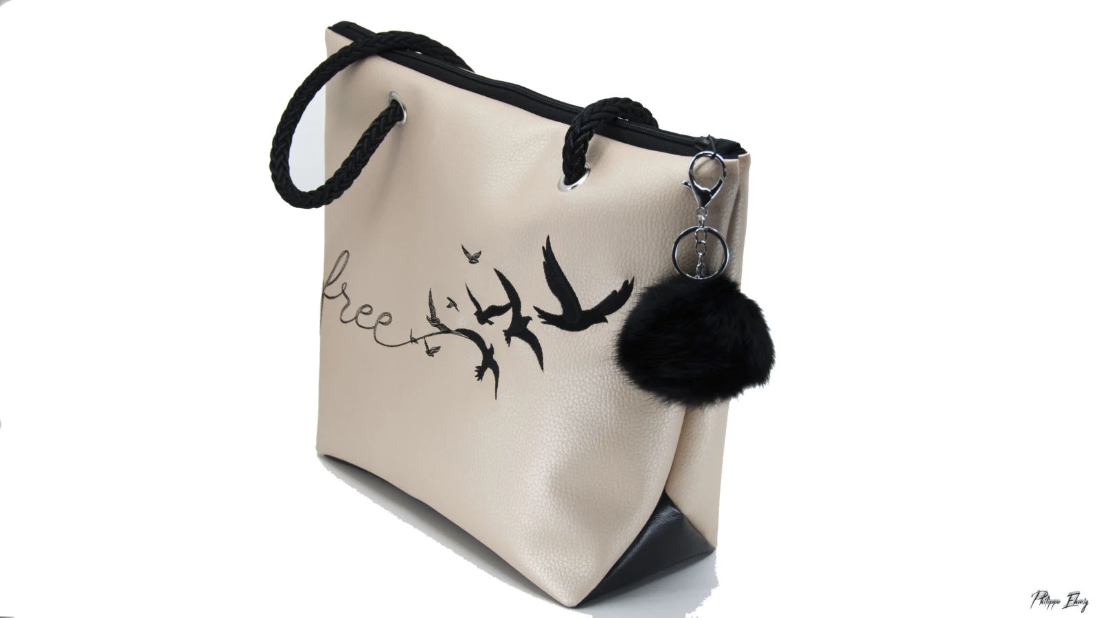 Sac brodé Atelier des Marmottes