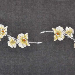 Chemin de table : Orchidée, art de la table, linge de table, décoration intérieur