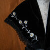 Châle Edelweiss, costume savoyard