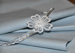 bracelet Fleur, accessoire de mode femme, mariage et soirée