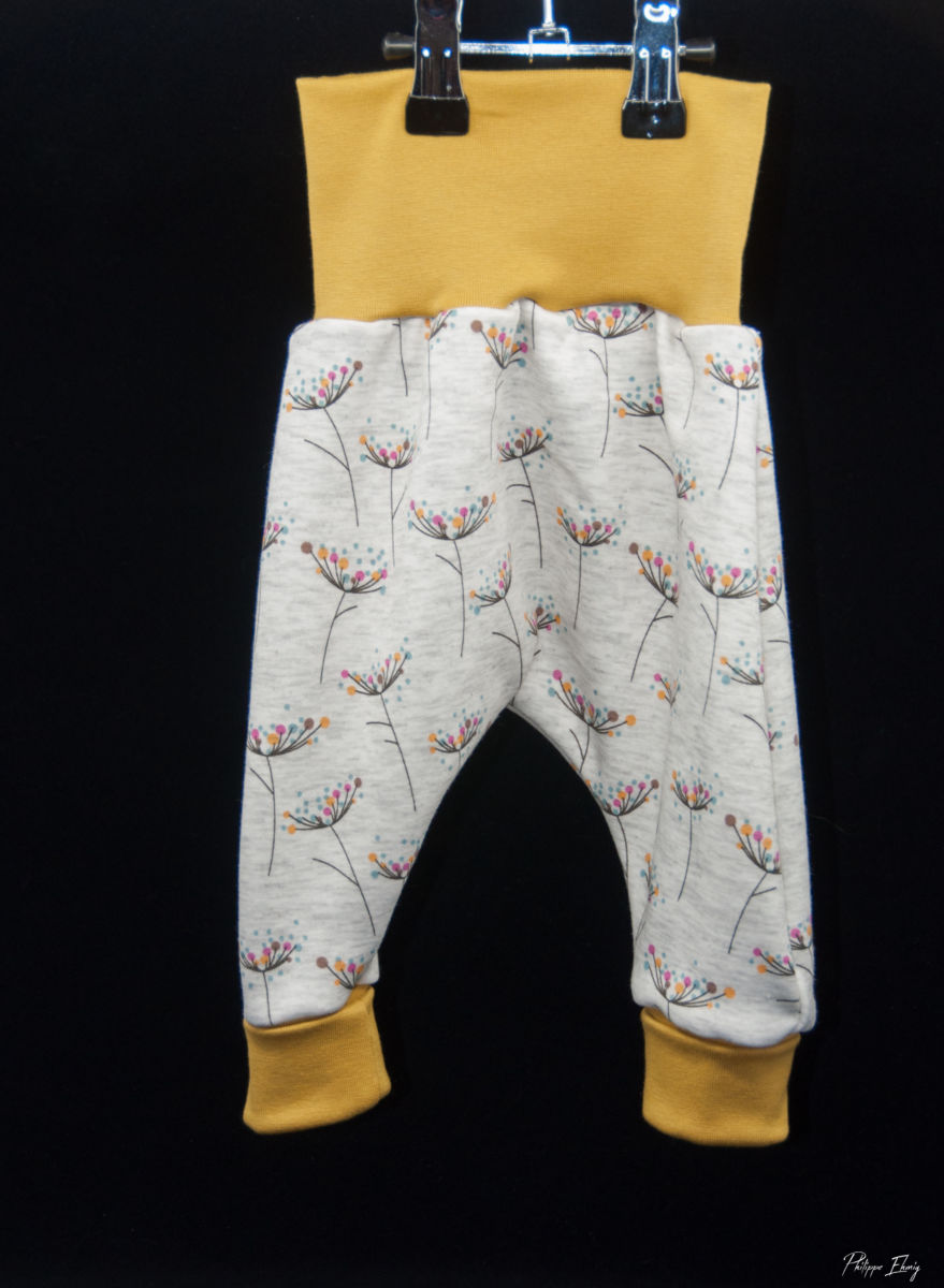 Pantalon bébé Fleurs 3 - 6 mois, article de naissance