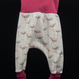 Pantalon bébé Fleurs 6 - 12 mois, article naissance