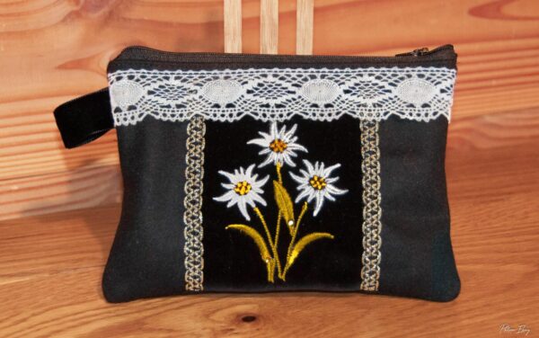 Pochette "Edelweiss" , mode femme, tradition