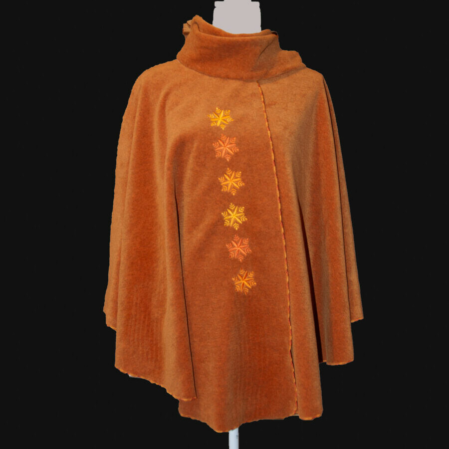 cape rouille flocons
