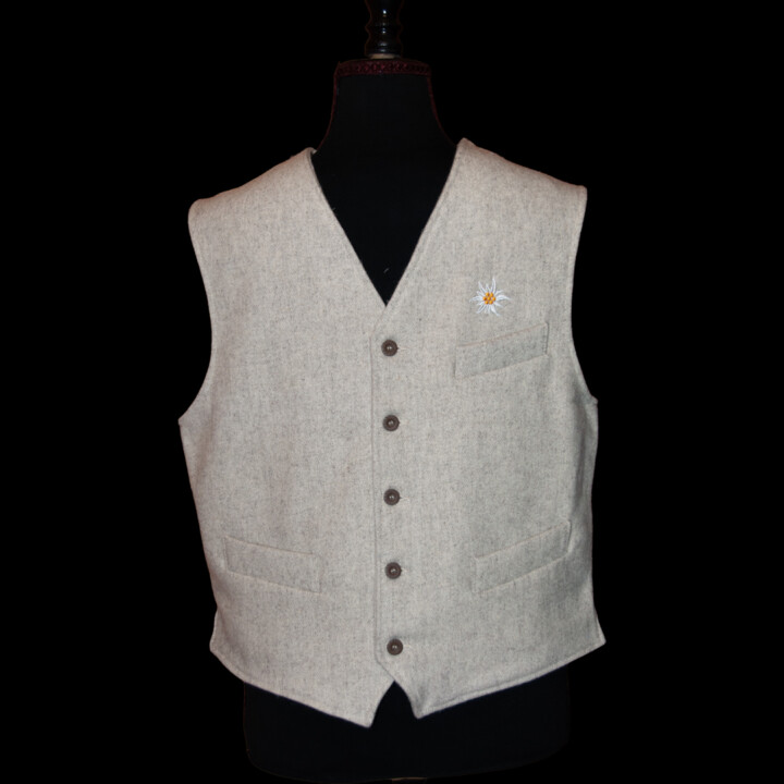 Gilet sans manche , costume savoyard