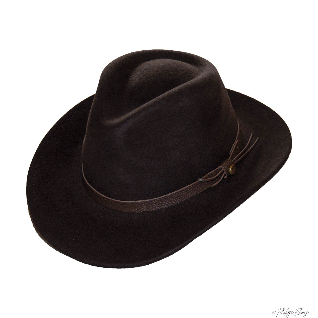 Chapeau feutre brun, tradition, Savoie, Homme, costume