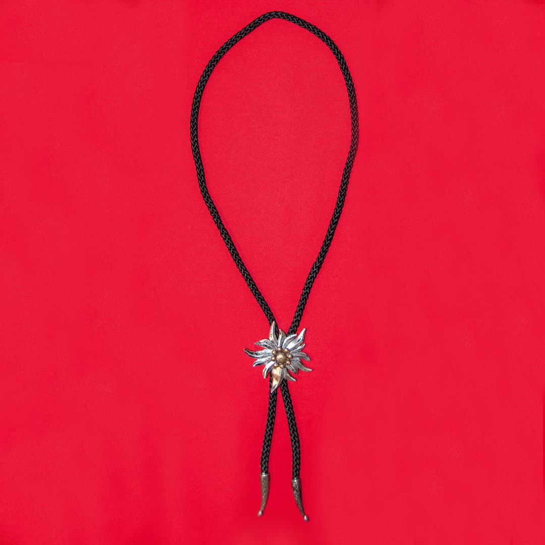 Cravatte Edelweiss, costume traditionnel, Savoie